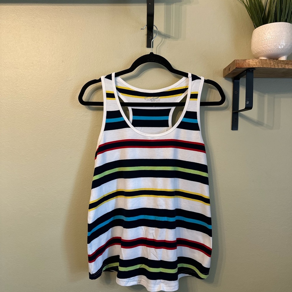 Striped Multicolor Tank Top